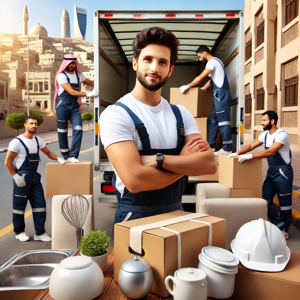 نقل الأثاث مع تغليف الأدوات المنزلية جدة