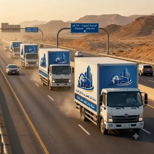 شركة نقل عفش من جدة الى المدينة
