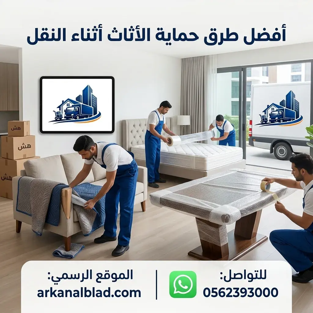 أفضل طرق حماية الأثاث أثناء النقل